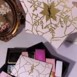 Star-shaped 12 bottle mini perfume gift box