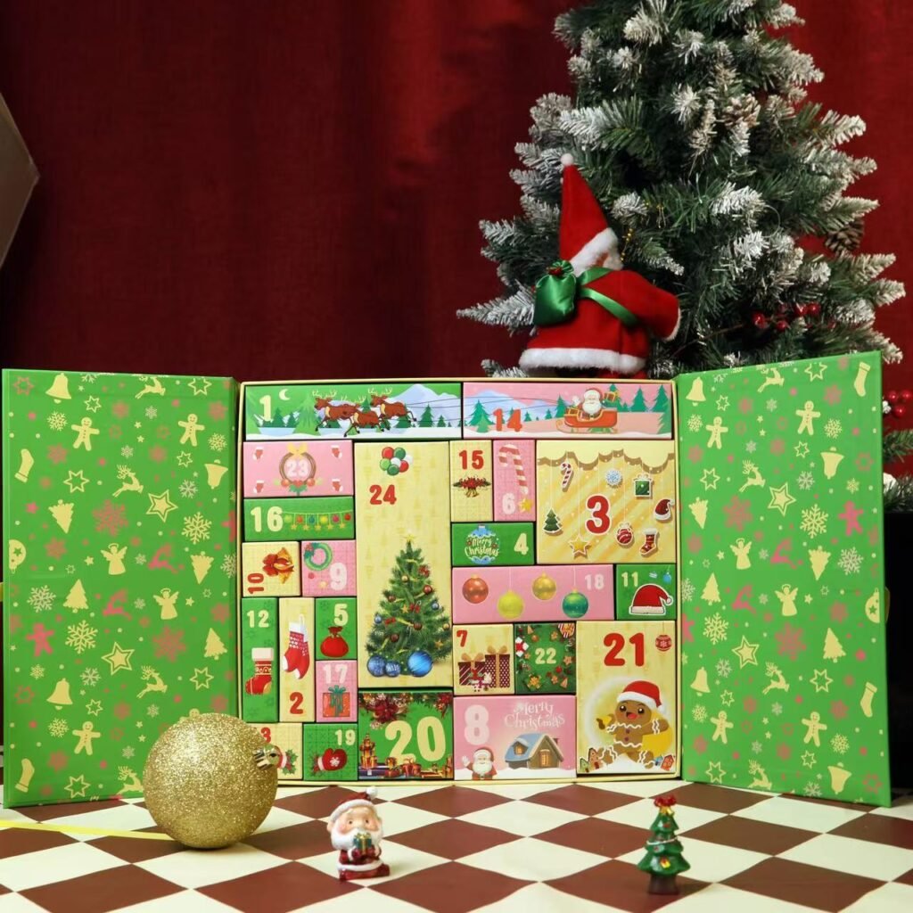 2026 green Christmas Advent Calendar 25 mini perfumes