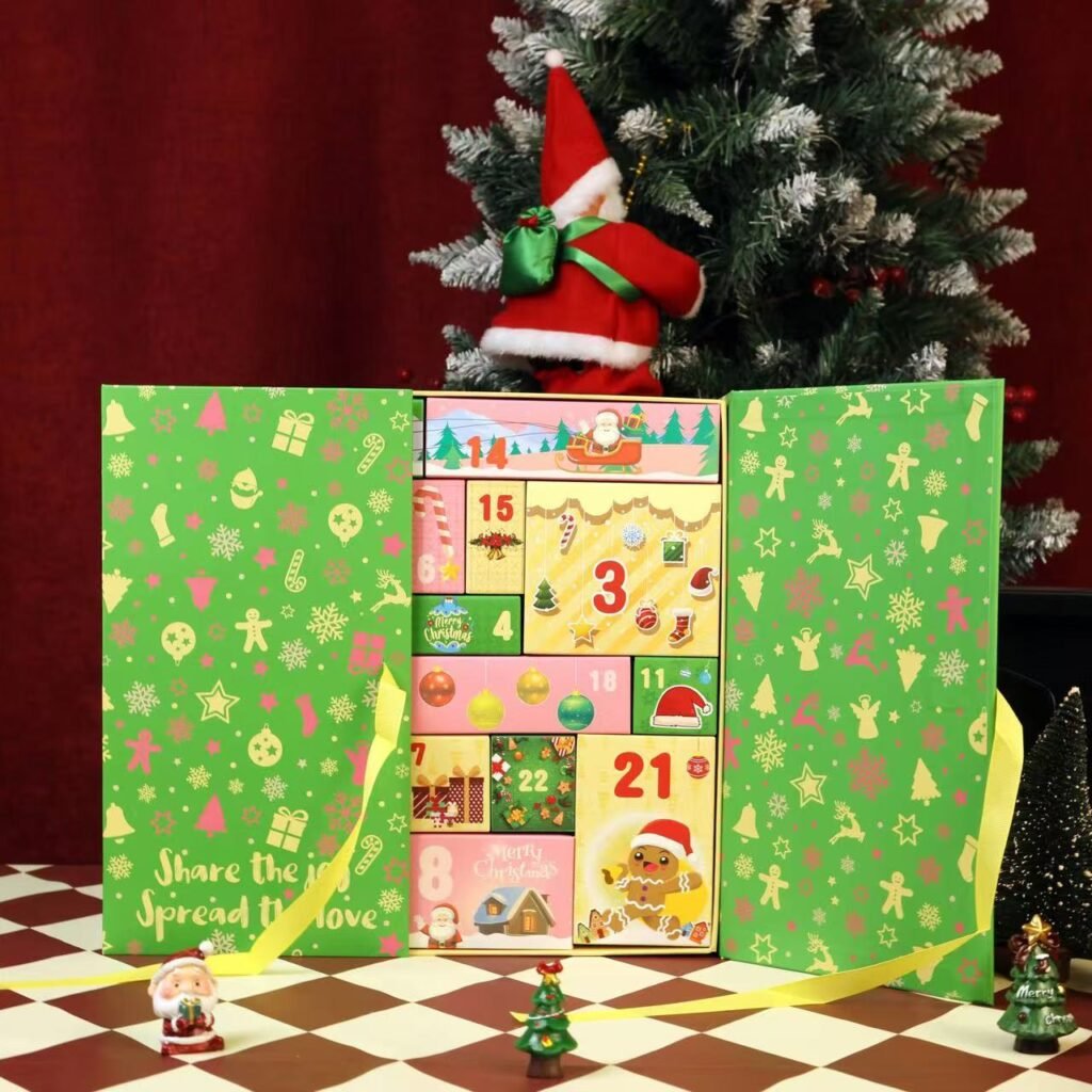 2026 green Christmas Advent Calendar 25 mini perfumes