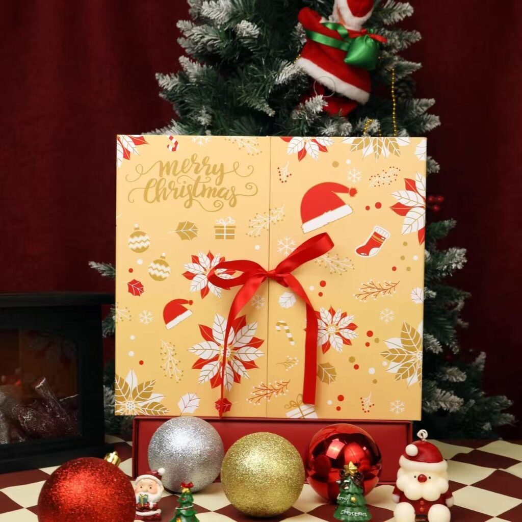 2026 yellow Christmas Advent Calendar 25 mini perfumes