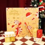 2026 yellow Christmas Advent Calendar 25 mini perfumes