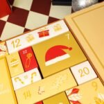 2026 yellow Christmas Advent Calendar 25 mini perfumes