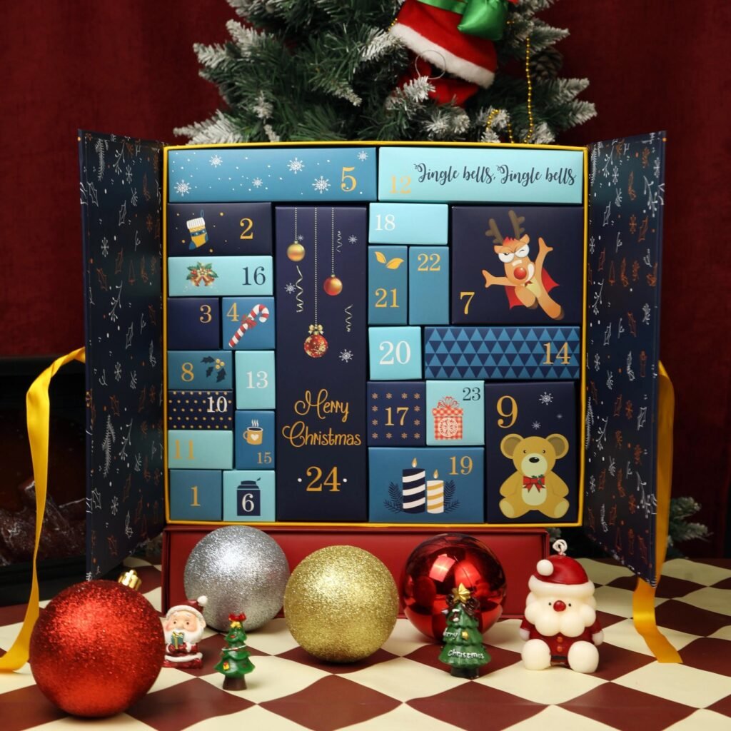 2026 blue Christmas Advent Calendar 25 mini perfumes